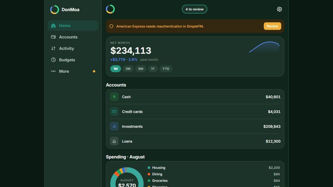 DonMoa screenshot
